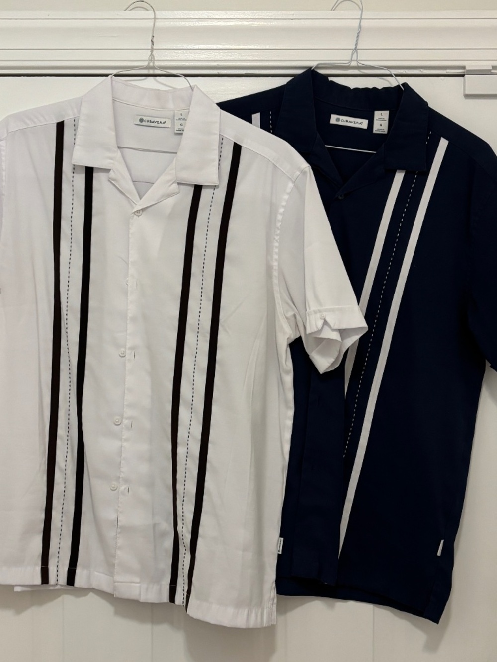 Two (2) Cubavera Shirts from Little Cuba Miami CA 2015